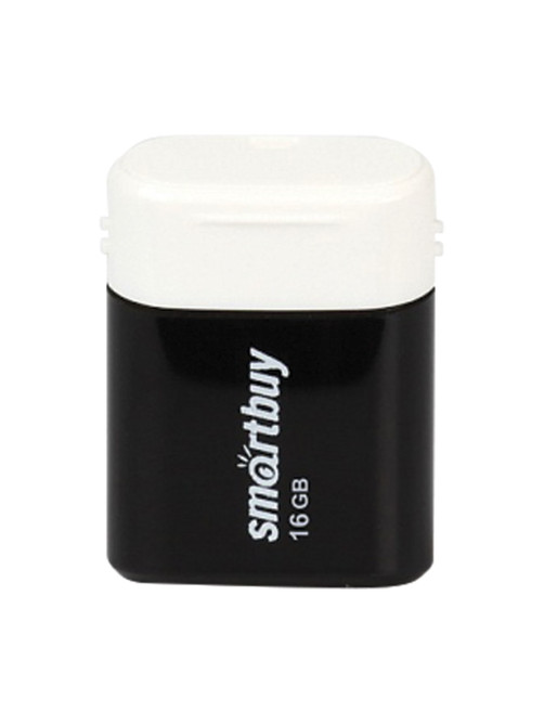 Флеш-диск 16 GB, SMARTBUY Lara, USB 2.0, черный, SB16GBLARA-K