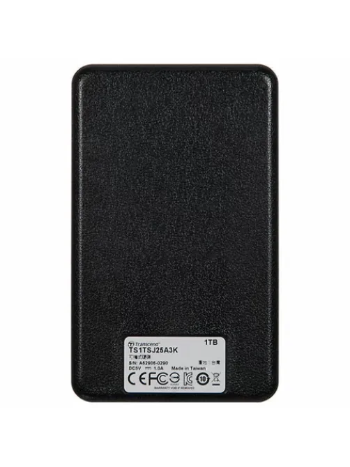 Внешний жесткий диск TRANSCEND StoreJet 25A3 1TB, 2.5