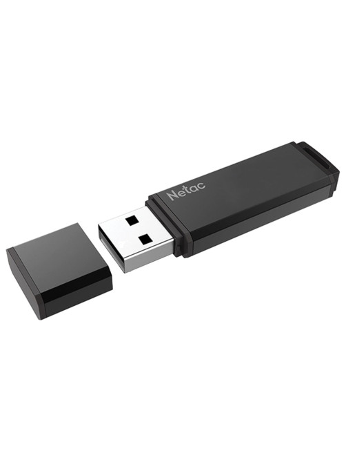 Флеш-диск 32 GB NETAC U351, USB 3.0, черный, NT03U351N-032G-30BK