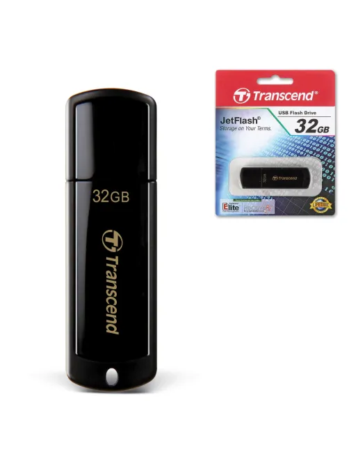 Флеш-диск 32 GB, TRANSCEND Jet Flash 350, USB 2.0, черный, TS32GJF350
