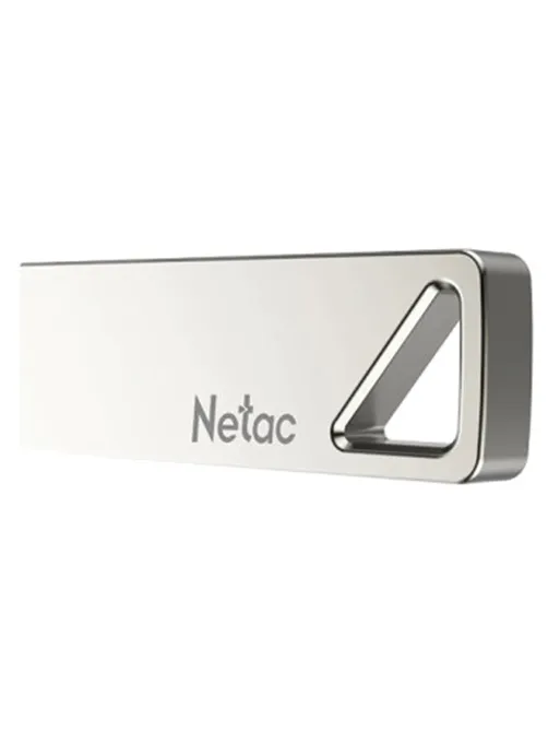 Флеш-диск 16 GB NETAC U326, USB 2.0, металлический корпус, серебристый, NT03U326N-016G-20PN