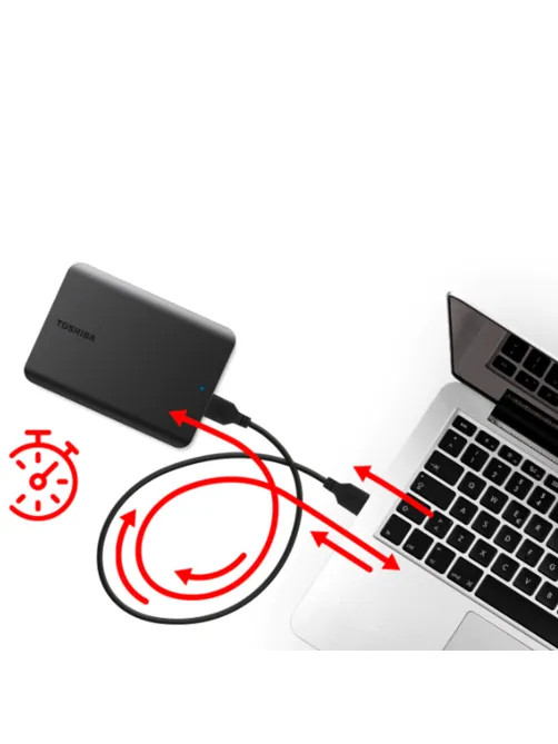 Внешний жесткий диск TOSHIBA Canvio Basics 2 TB, 2,5