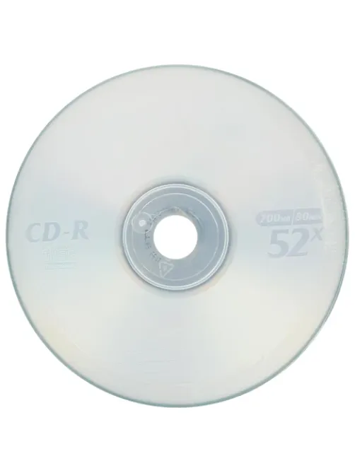 Диск CD-R VS 700 Mb 52x Bulk (термоусадка без шпиля), КОМПЛЕКТ 50 шт., VSCDRB5001