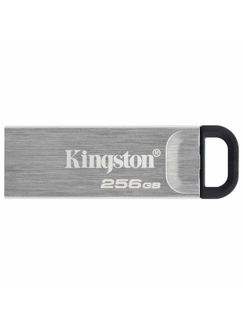 Флеш-диск 256 GB KINGSTON DataTraveler Kyson, разъем USB 3.2, серебряный, DTKN/256GB