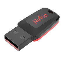 Флеш-диск 16GB NETAC U197, USB 2.0, черный, NT03U197N-016G-20BK