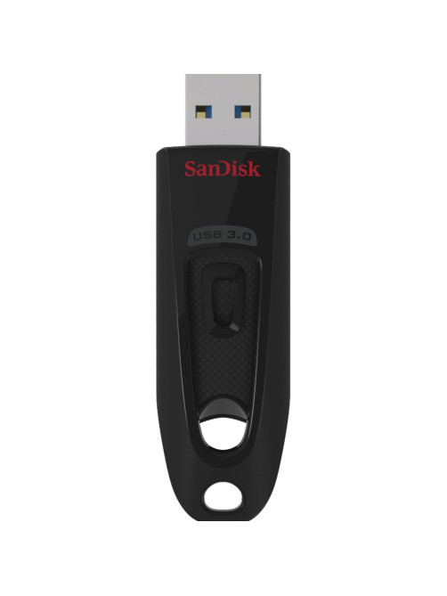 Флеш-диск 128 GB, SANDISK Cruzer Ultra, USB 3.0, черный, SDCZ48-128G-U46