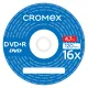 Диск DVD+R (плюс) CROMEX (КРОМЕКС), 4,7 Gb, 16x, Cake Box (упаковка на шпиле), КОМПЛЕКТ 25 шт., 513777