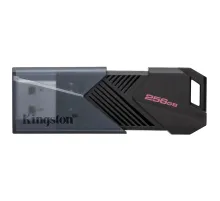 Флеш-диск 256 GB KINGSTON DataTraveler Exodia Onyx, разъем USB 3.2, черный, DTXON/256GB