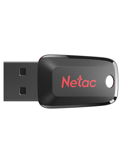 Флеш-диск 16GB NETAC U197, USB 2.0, черный, NT03U197N-016G-20BK
