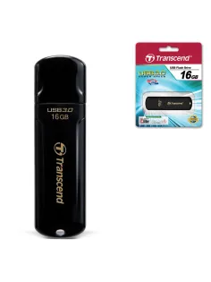 Флеш-диск 16 GB, TRANSCEND Jet Flash 700, USB 3.0, черный, TS16GJF700
