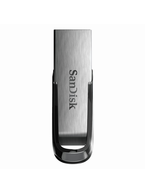 Флеш-диск 32 GB, SANDISK Ultra Flair, USB 3.0, металлический корпус, серебристый/черный, SDCZ73-032G-G46