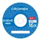 Диск DVD+R CROMEX (КРОМЕКС), 4,7 Gb, 16x, Cake Box (упаковка на шпиле), КОМПЛЕКТ 10 шт., 514307