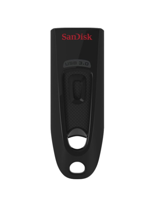 Флеш-диск 128 GB, SANDISK Cruzer Ultra, USB 3.0, черный, SDCZ48-128G-U46