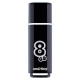 Флеш-диск 8 GB, SMARTBUY Glossy, USB 2.0, черный, SB8GBGS-K