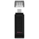 Флеш-диск 64 GB KINGSTON DataTraveler 70, разъем Type-C 3.2, черный, DT70/64GB