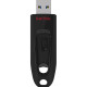 Флеш-диск 128 GB, SANDISK Cruzer Ultra, USB 3.0, черный, SDCZ48-128G-U46