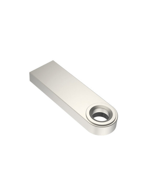 Флеш-диск 64 GB NETAC U278, USB 2.0, металлический корпус, серебристый/черный, NT03U278N-064G-20PN