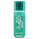 Флеш-диск 32 GB, SMARTBUY Glossy, USB 2.0, зеленый, SB32GBGS-G
