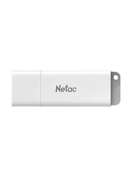 Флеш-диск 16 GB NETAC U185, USB 2.0, белый, NT03U185N-016G-20WH