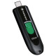 Флеш-диск 128 GB TRANSCEND JetFlash 790C, разъем USB Type-С, черный/зеленый, TS128GJF790C