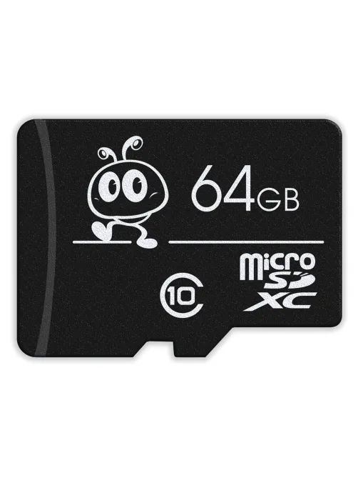Карта памяти micro SDXC, 64 GB, SMARTBUY, 10 Мб/сек. (class 10), с адаптером, SB64GBSDCL10-01