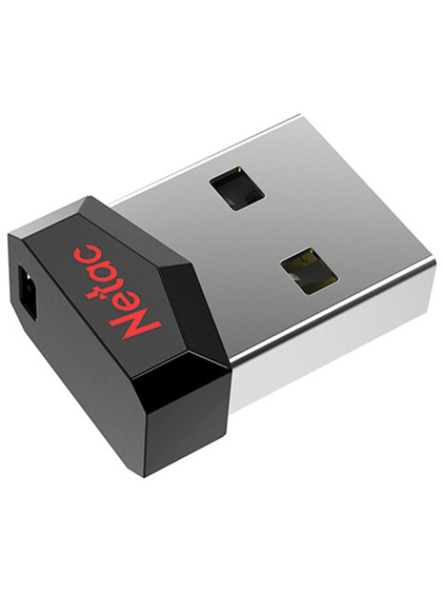 Флеш-диск 64GB NETAC UM81, USB 2.0, черный, NT03UM81N-064G-20BK