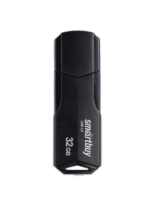 Флеш-диск 32GB SMARTBUY Clue USB 2.0, черный, SB32GBCLU-K