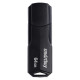 Флеш-диск 64 GB SMARTBUY Clue, USB 2.0, черный, SB64GBCLU-K