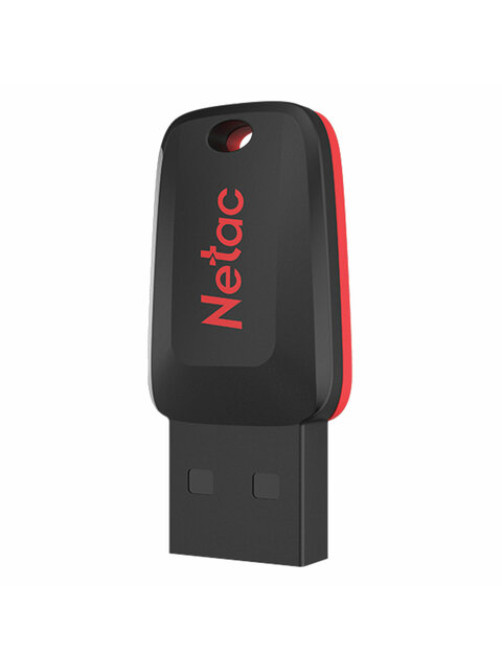 Флеш-диск 8GB NETAC U197, USB 2.0, черный, NT03U197N-008G-20BK