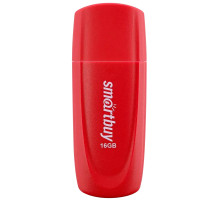 Флеш-диск 16 GB SMARTBUY Scout USB 2.0, красный, SB016GB2SCR