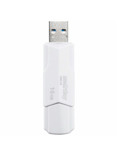 Флеш-диск 16 GB SMARTBUY Clue USB 2.0, белый, SB16GBCLU-W
