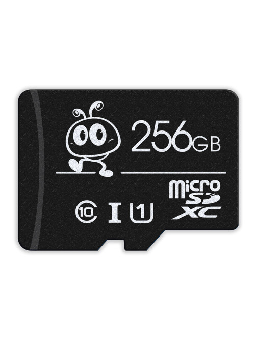 Карта памяти microSDXC 256 GB SMARTBUY, UHS-I, 90 Мб/сек (class 10), с адаптером, SB256GBSDCL10-01