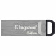Флеш-диск 64 GB KINGSTON DataTraveler Kyson, разъем USB 3.2, серебряный, DTKN/64GB