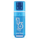 Флеш-диск 16 GB, SMARTBUY Glossy, USB 2.0, синий, SB16GBGS-B