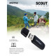 Флеш-диск 32 GB SMARTBUY Scout USB 2.0, черный, SB032GB2SCK