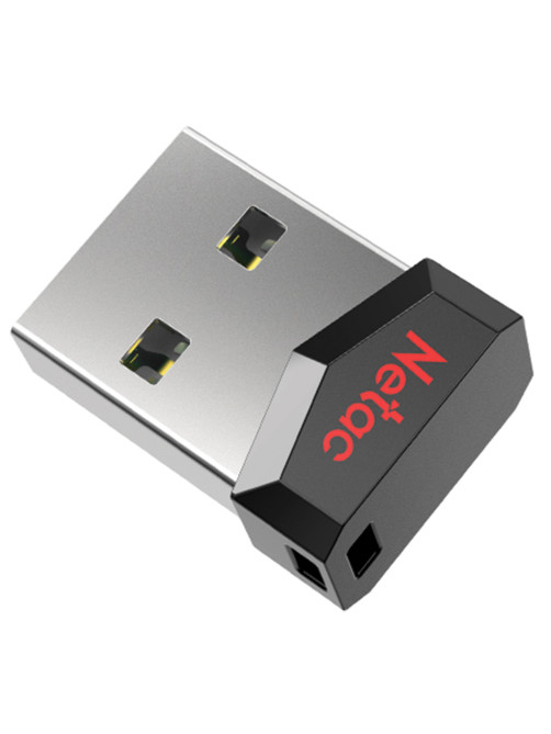 Флеш-диск 64GB NETAC UM81, USB 2.0, черный, NT03UM81N-064G-20BK