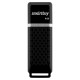 Флеш-диск 8 GB, SMARTBUY Quartz, USB 2.0, черный, SB8GBQZ-K