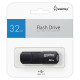 Флеш-диск 32GB SMARTBUY Clue USB 2.0, черный, SB32GBCLU-K
