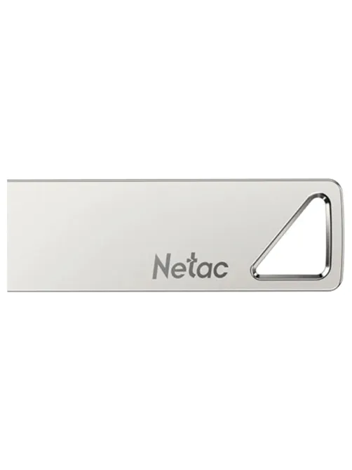 Флеш-диск 32GB NETAC U326, USB 2.0, металлический корпус, серебристый, NT03U326N-032G-20PN