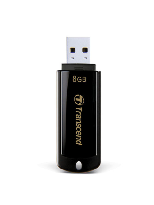 Флеш-диск 8 GB, TRANSCEND Jet Flash 350, USB 2.0, черный, TS8GJF350