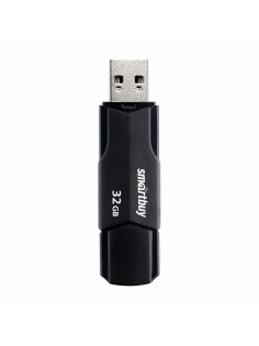 Флеш-диск 32GB SMARTBUY Clue USB 2.0, черный, SB32GBCLU-K