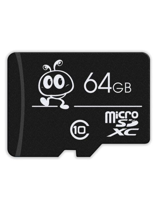Карта памяти micro SDXC, 64 GB, SMARTBUY, 10 Мб/сек. (class 10), с адаптером, SB64GBSDCL10-01