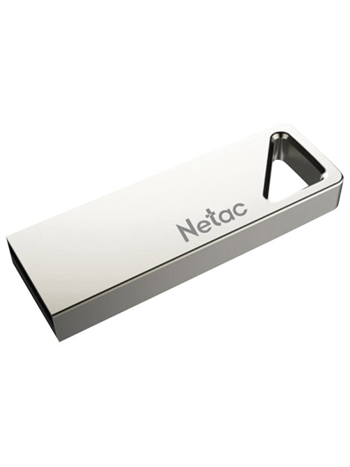 Флеш-диск 8GB NETAC U326, USB 2.0, серебристый, NT03U326N-008G-20PN