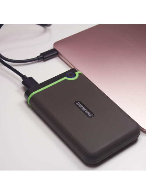 Внешний жесткий диск TRANSCEND StoreJet 25M3S 2TB, 2.5