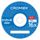 Диск DVD+R (плюс) CROMEX (КРОМЕКС), 4,7 Gb, 16x, Cake Box (упаковка на шпиле), КОМПЛЕКТ 50 шт., 513775