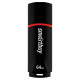 Флеш-диск 64 GB, SMARTBUY Crown, USB 2.0, черный, SB64GBCRW-K