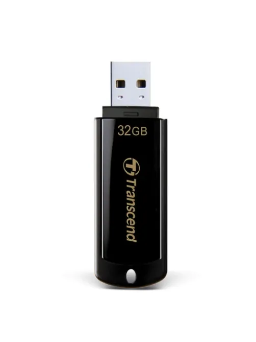 Флеш-диск 32 GB, TRANSCEND Jet Flash 350, USB 2.0, черный, TS32GJF350