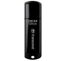 Флеш-диск 128 GB TRANSCEND Jetflash 700 USB 3.0, черный, TS128GJF700