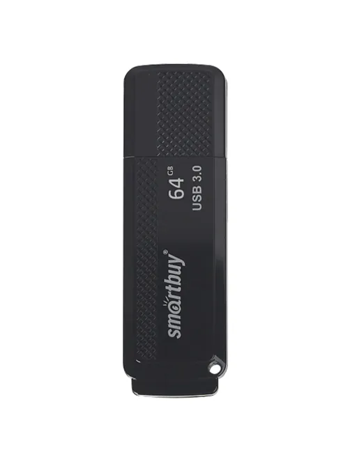 Флеш-диск 64 GB SMARTBUY Dock USB 3.0, черный, SB64GBDK-K3