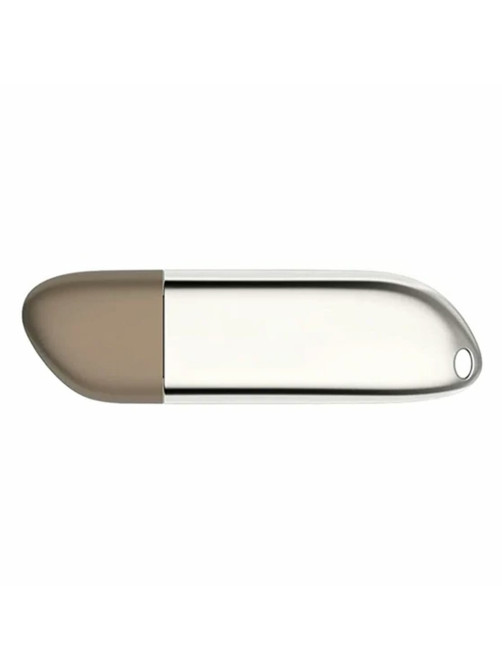Флеш-диск 64 GB NETAC U352, USB 2.0, металлический корпус, серебристый, NT03U352N-064G-20PN
